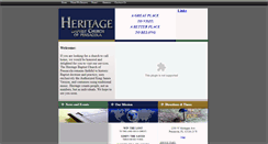 Desktop Screenshot of heritagebaptistchurchofpensacola.com